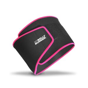 My Belly Burner Belt in Black & Pink