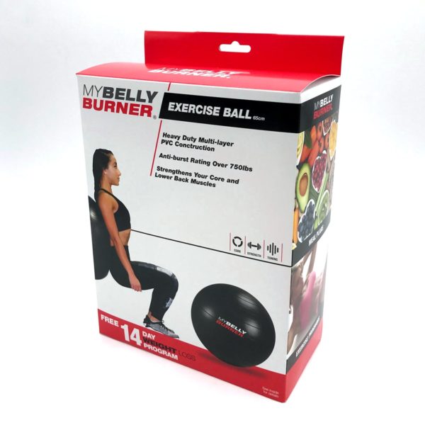 My Belly Burner Exercise Ball Packaging